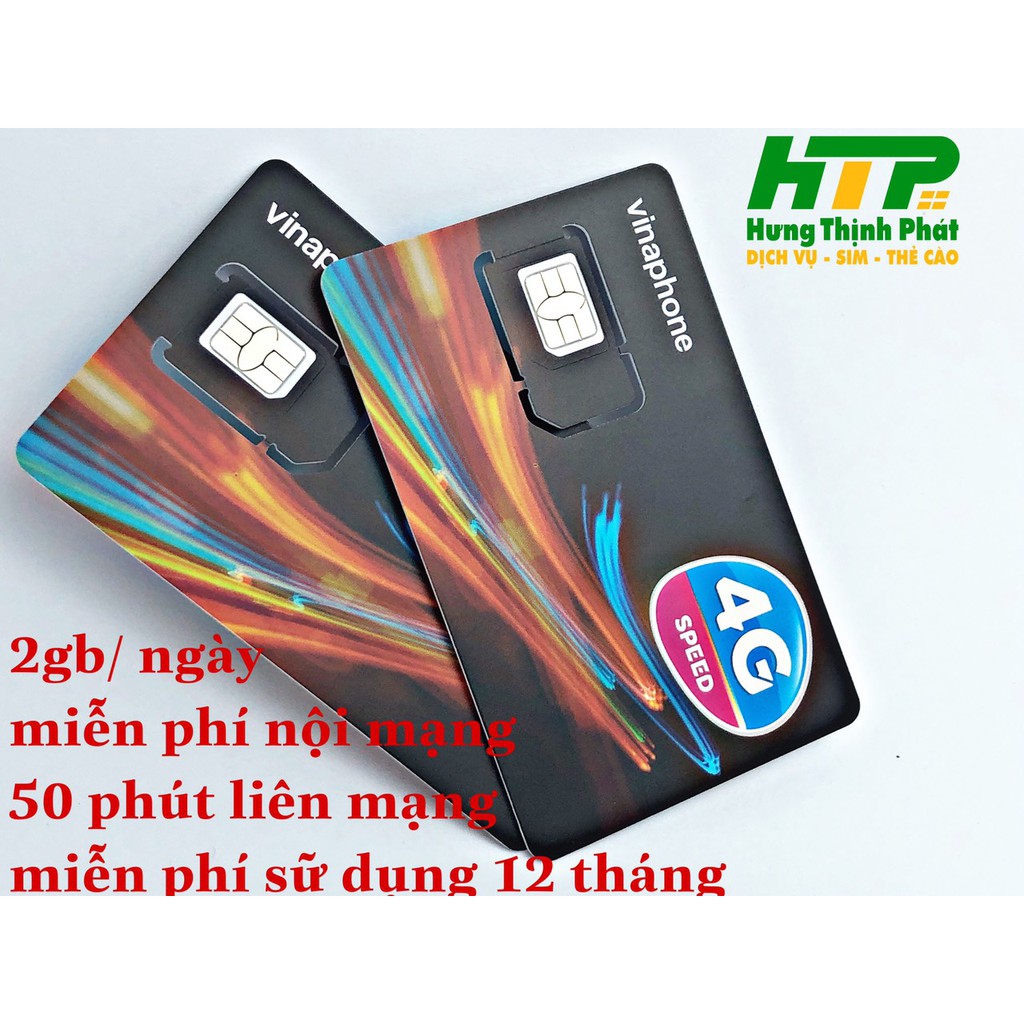 SIM 4G Vinaphone VD89 - Trọn Gói 1 Năm , Miễn Phí 2GB/NGÀY Data, nghe gọi thả ga- Sim HƯNG THỊNH PHAT