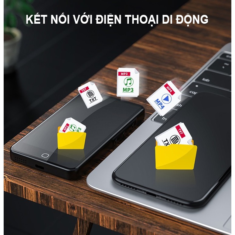 (Hỗ trợ Tiếng Việt) Máy Nghe Nhạc Android MP4 Màn Hình Cảm Ứng 4.5 Inch Bluetooth WiFi Ruizu H5 Bộ Nhớ Trong 16GB