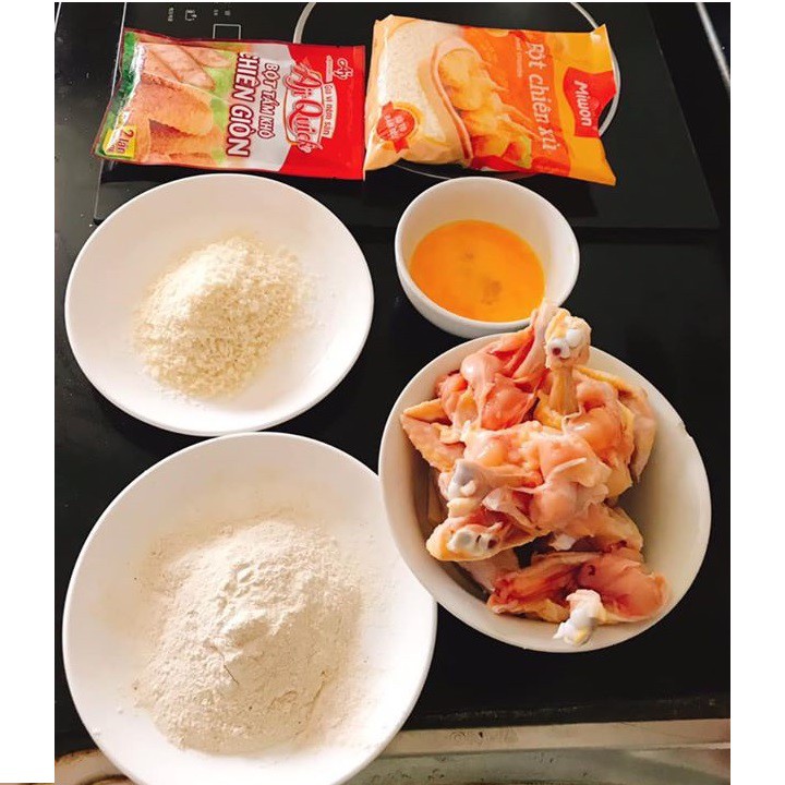 Bột tẩm khô chiên giòn Aji Quick gói 42 g