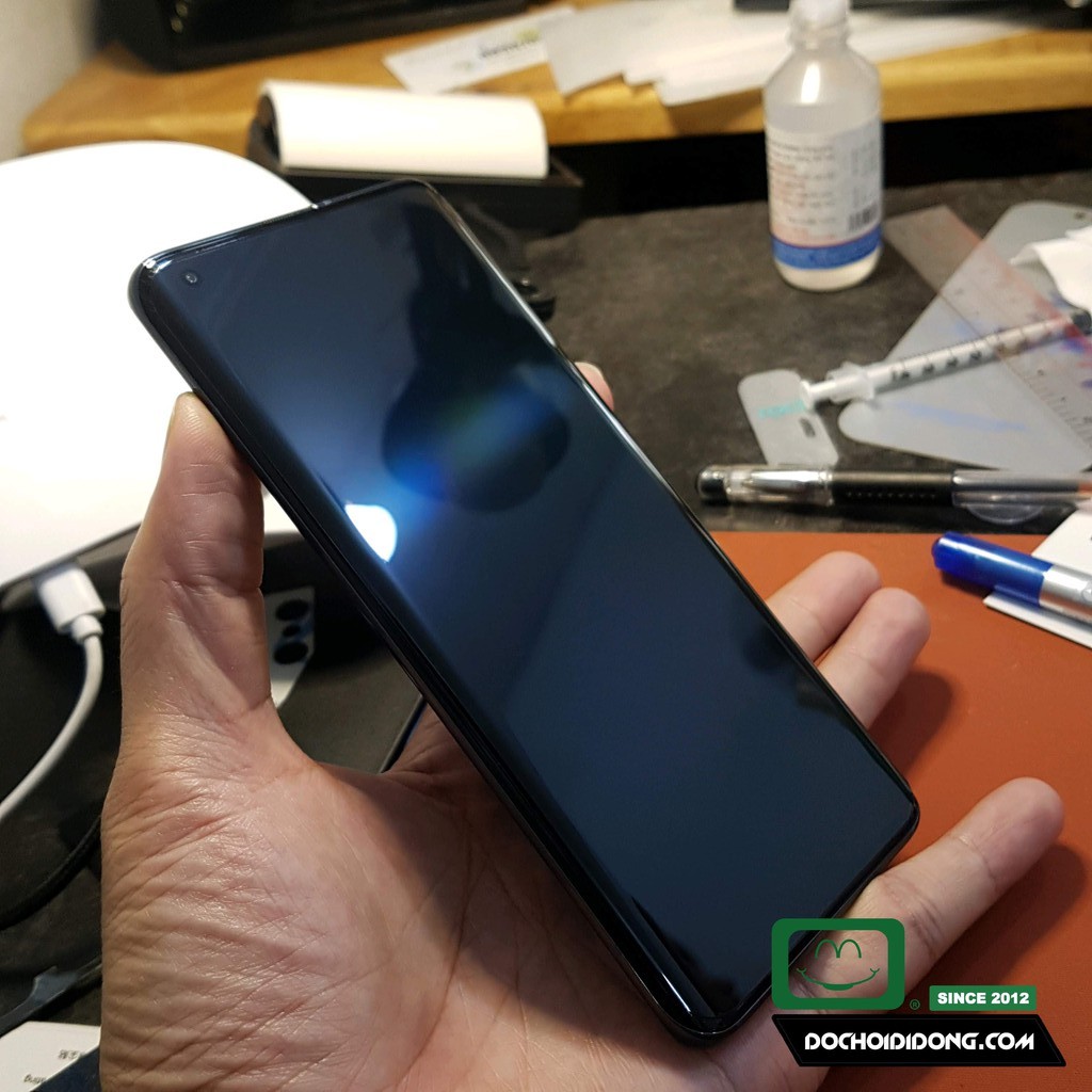 Miếng dán cường lực Xiaomi Mi 10S Zacase keo UV cao cấp