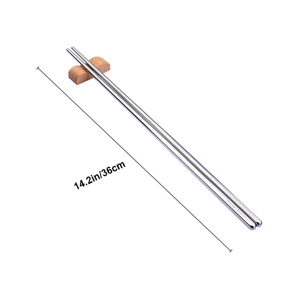 Đũa ăn bằng thép không gỉ bền bỉ có thể tái sử dụng phong cách Trung Hoa