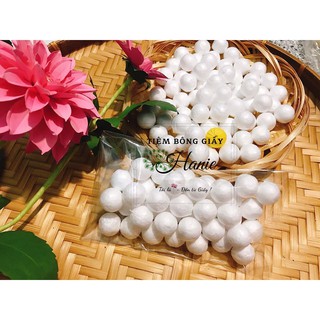 1 Gói nụ xốp 2cm làm lõi hoa Thược Dược/quả Chanh Quất