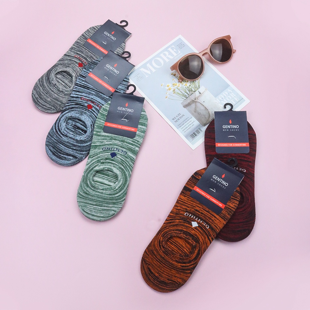 Vớ Đi Giày Lười Luperi Chất Liệu cotton mềm co giãn thấm hút mồ hôi khử mui tốt SP38