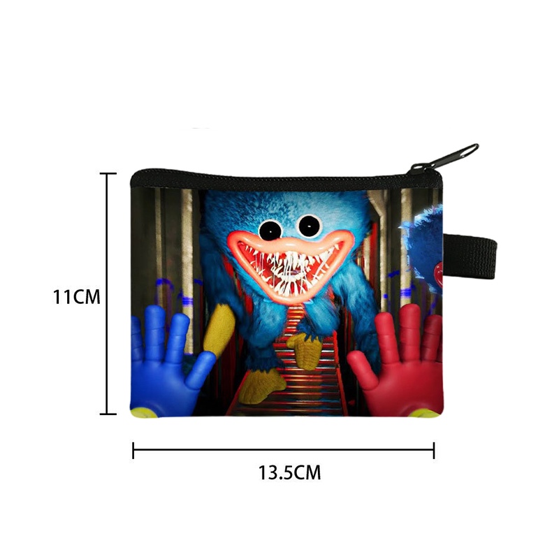 Ví Đựng Tiền Xu 13.5 * 11cm In Họa Tiết Hoạt Hình Dễ Thương