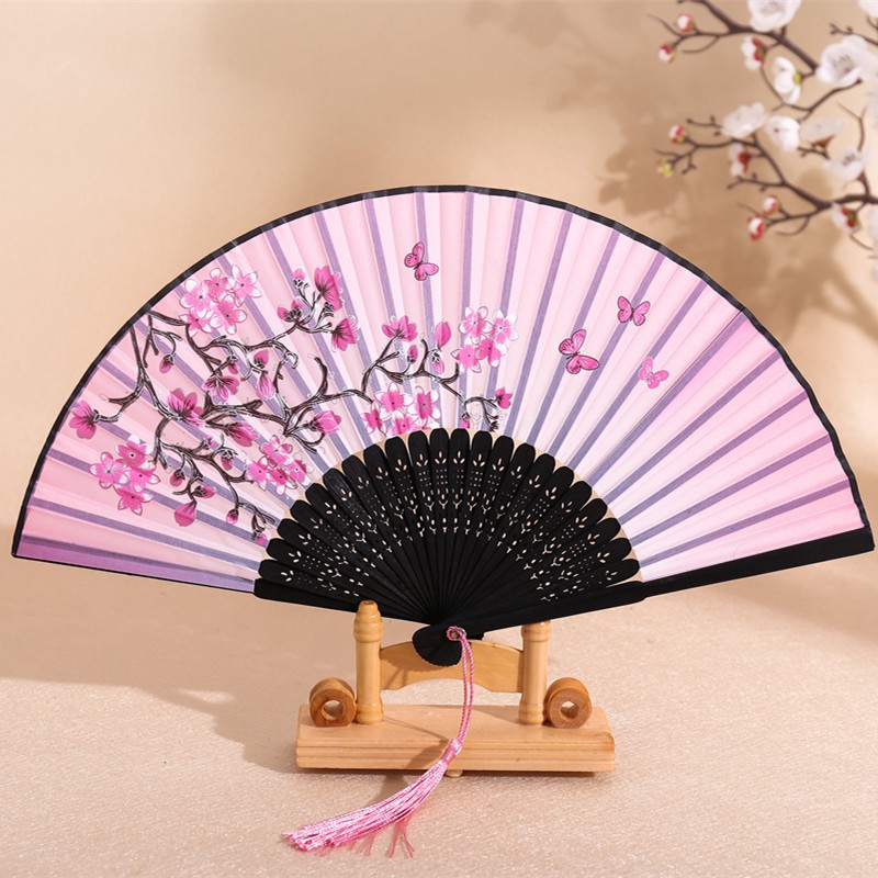 Quạt cổ trang combo 10 cây