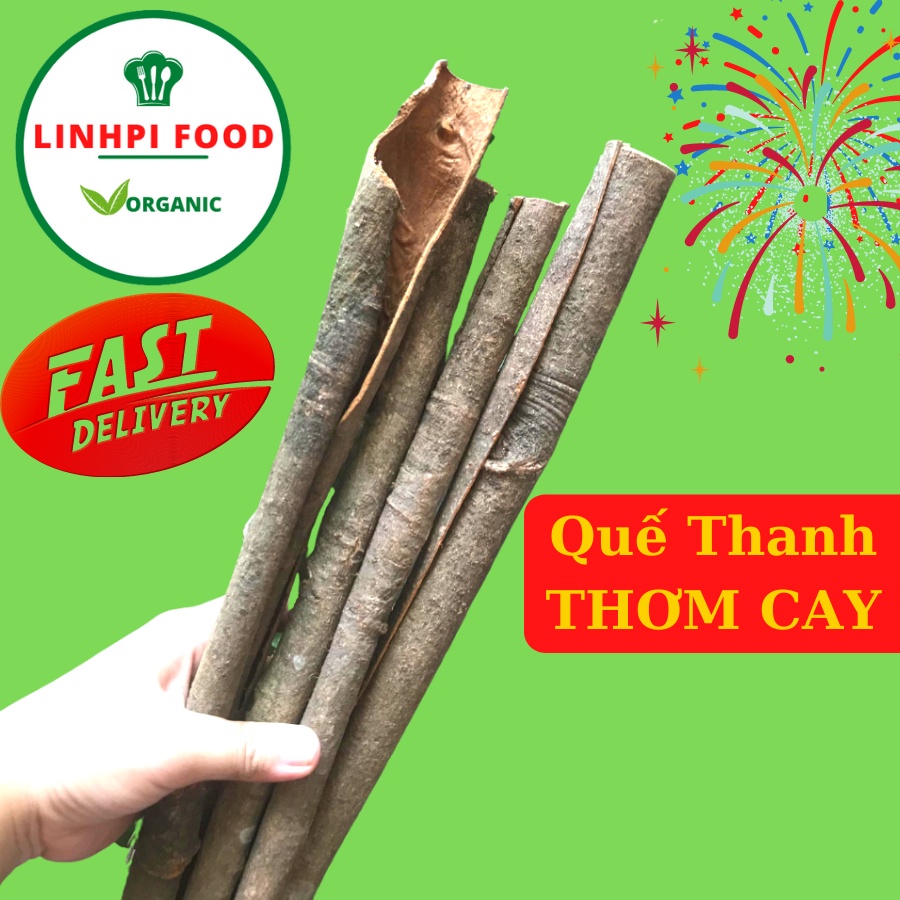 500g Quế Thanh - Vỏ Quế Khô  Chưa Cạo, Vỏ Quế Loại 1 Thượng Hạng, Hàng Xuất Khẩu Cam Kết Chất Lượng