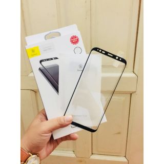 Kính cường lực Samsung S8/ S8 Plus Baseus 3D chính hãng