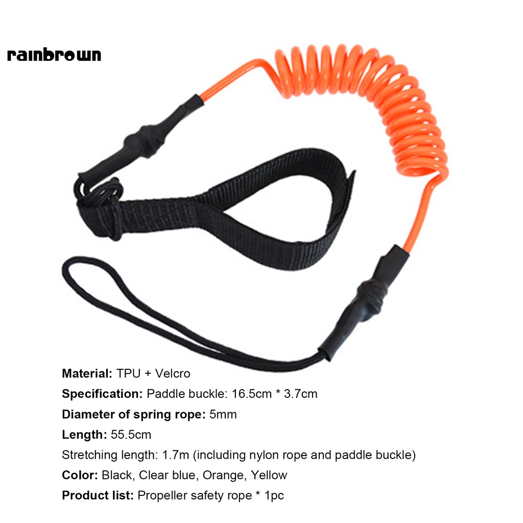 Dây Buộc Mái Chèo Bằng Tpu Bền An Toàn Cho Hoạt Động Ngoài Trời