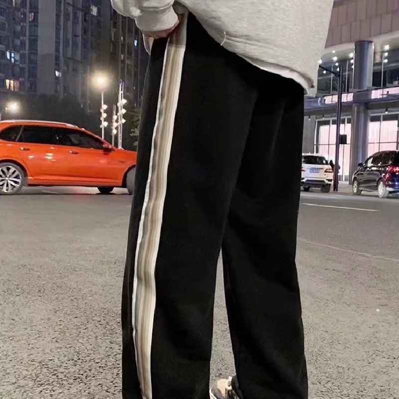 Quần Dài Thể Thao Lưng Thun Phong Cách Hàn Quốc Dành Cho Nam