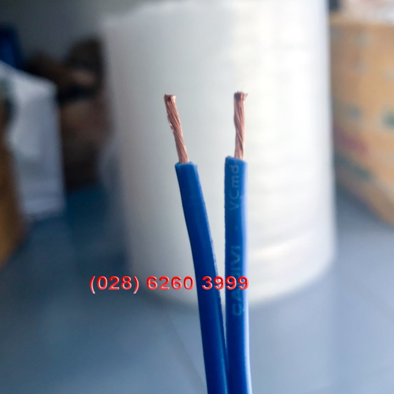 Dây Điện Đôi Cadivi 2x0.5mm (1 mét)