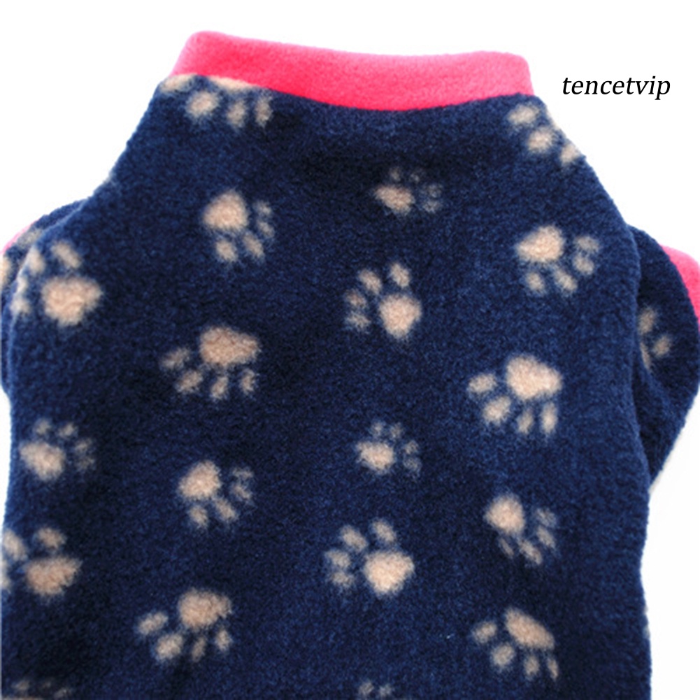 Áo thun giữ ấm in họa tiết móng vuốt cún cưng