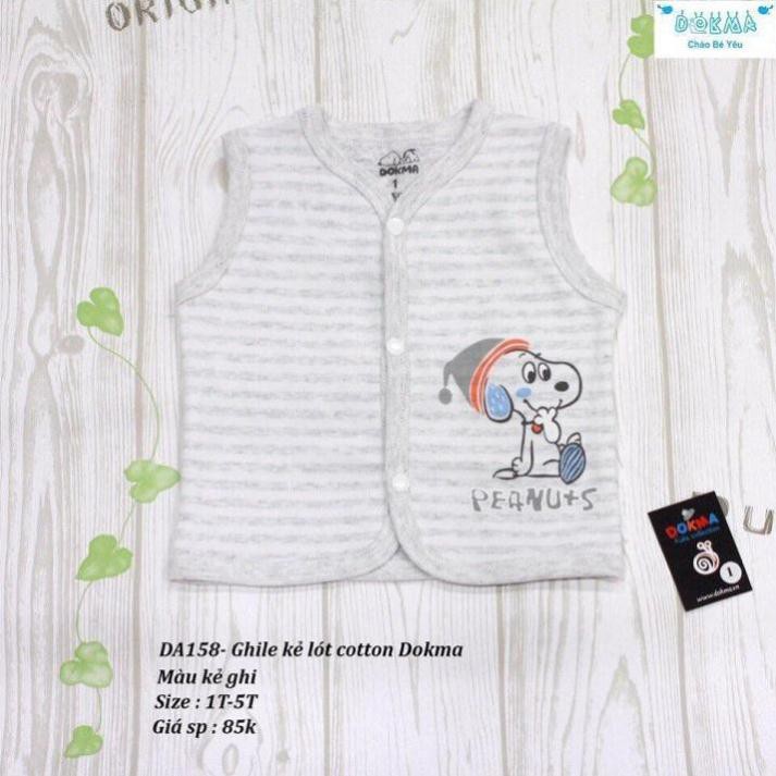Áo ghile lót cotton Dokma DA158