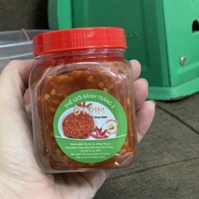 Sa tế ớt rim siêu cay cấp 100 hủ 200gr