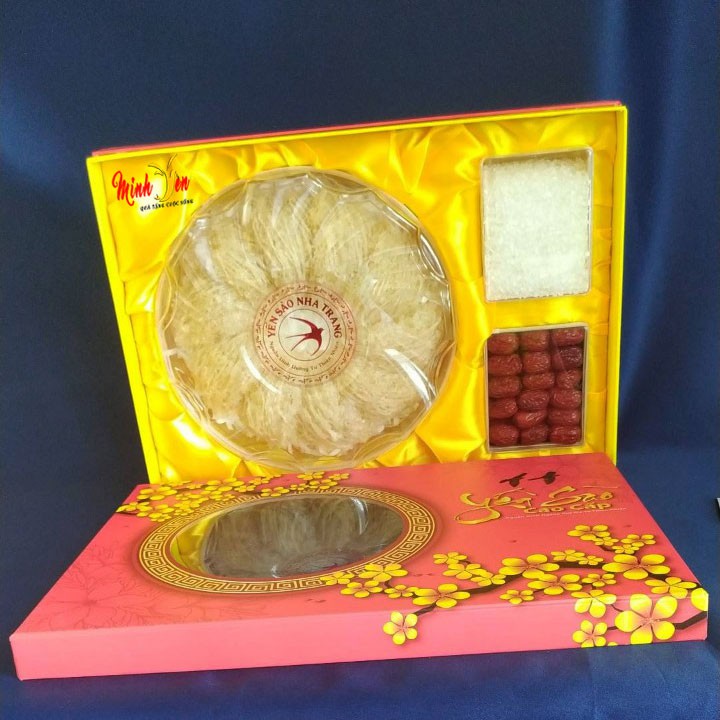 Yến Sào Sạch Lông Kèm Bộ Hộp Quà - 100g