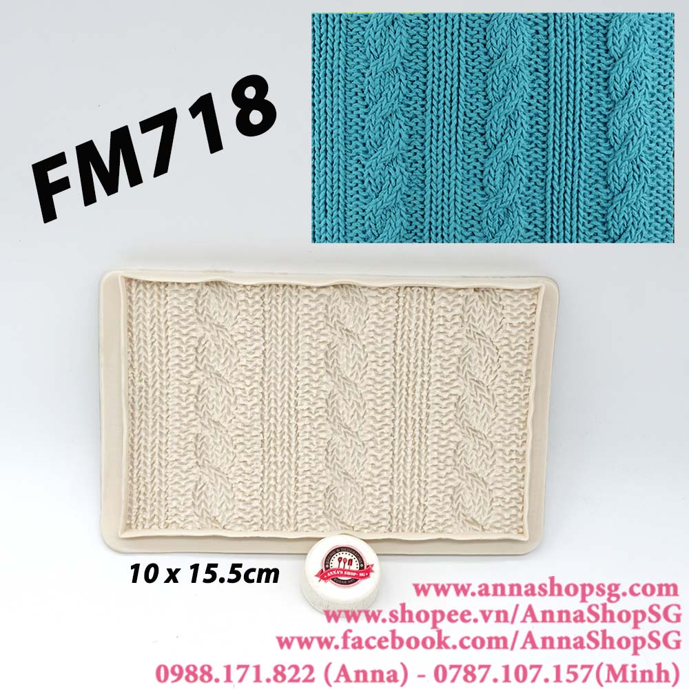 FM718 KHUÔN ĐAN LEN