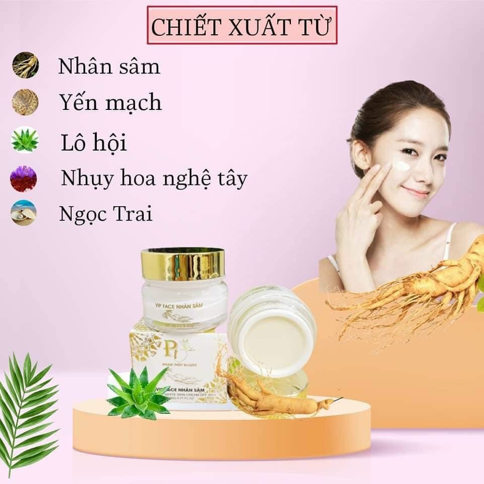 Kem Face Vip Nhân Sâm Giúp Giảm Nám Tàn Nhang Hàng Chính Hãng