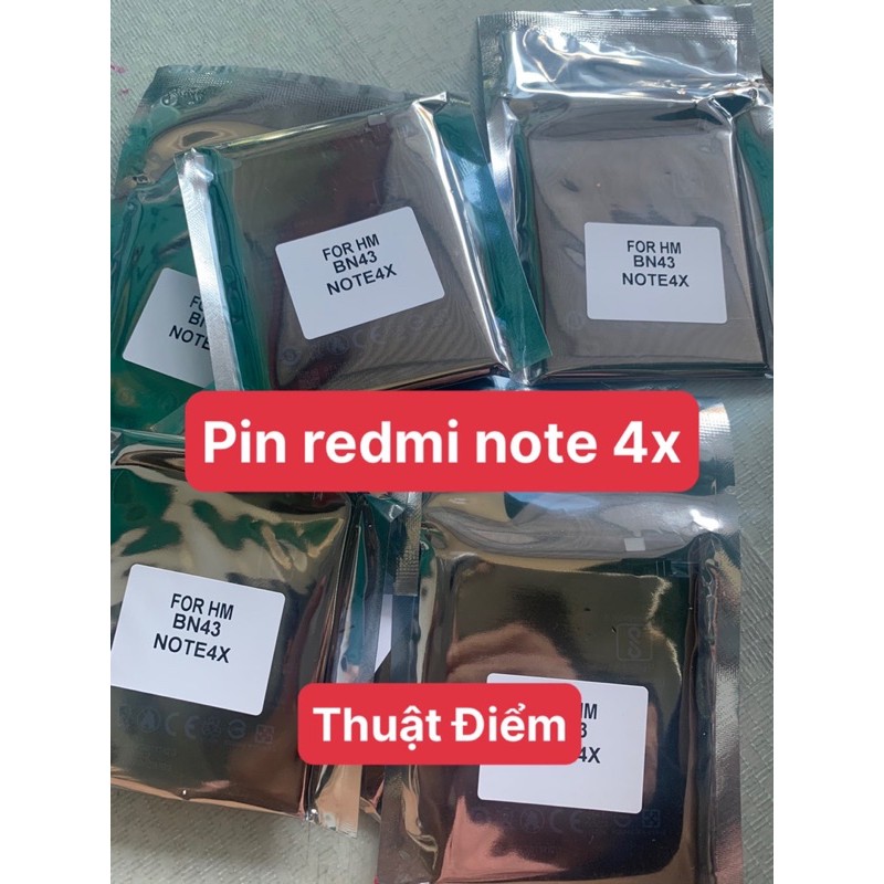 pin redmi note 4x / BN43 bảo hành 6 tháng - xioami