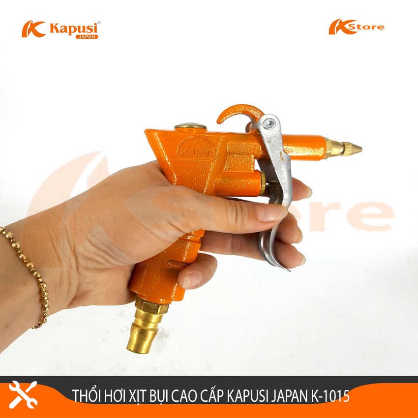 Thổi Hơi Xịt Bụi Cao Cấp Kapusi Japan K-1015, Xì Khô Thổi Hơi Nhật Bản