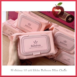 Khăn Giấy Ướt Bebeen Original Hàn Quốc 100 Tờ