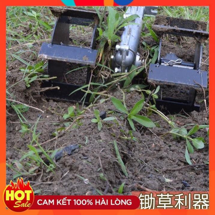 [Hàng tốt] ĐẦU XỚI ĐẤT SẠC CỎ ĐA NĂNG LẮP CHO MÁY CẮT CỎ 7 khía 9 khía 28,26 trục