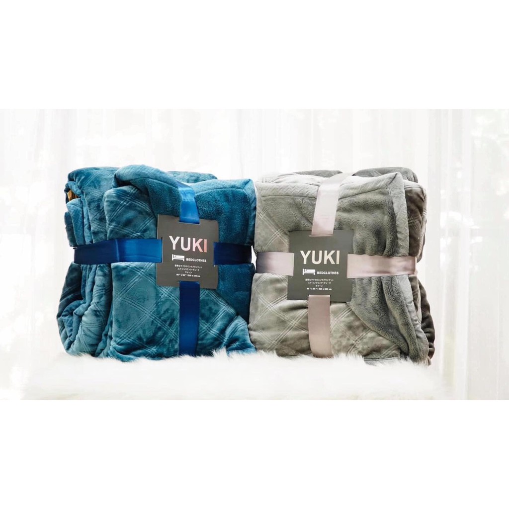 SALES SHOCK Chăn Lông Thỏ Yuki Nhật Bản chính hãng - nhẹ - ấm - mềm mịn với làn da trẻ nhỏ