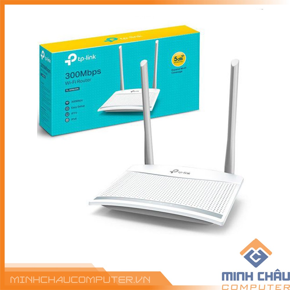 Bộ phát wifi (Cuc phat wifi) Chuẩn N 300Mbps TL-WR820N 820N- Bh chính hãng 24T