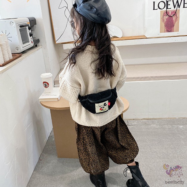 Túi Đeo Chéo Hoạ Tiết Hoạt Hình Đáng Yêu Cho Bé Gái