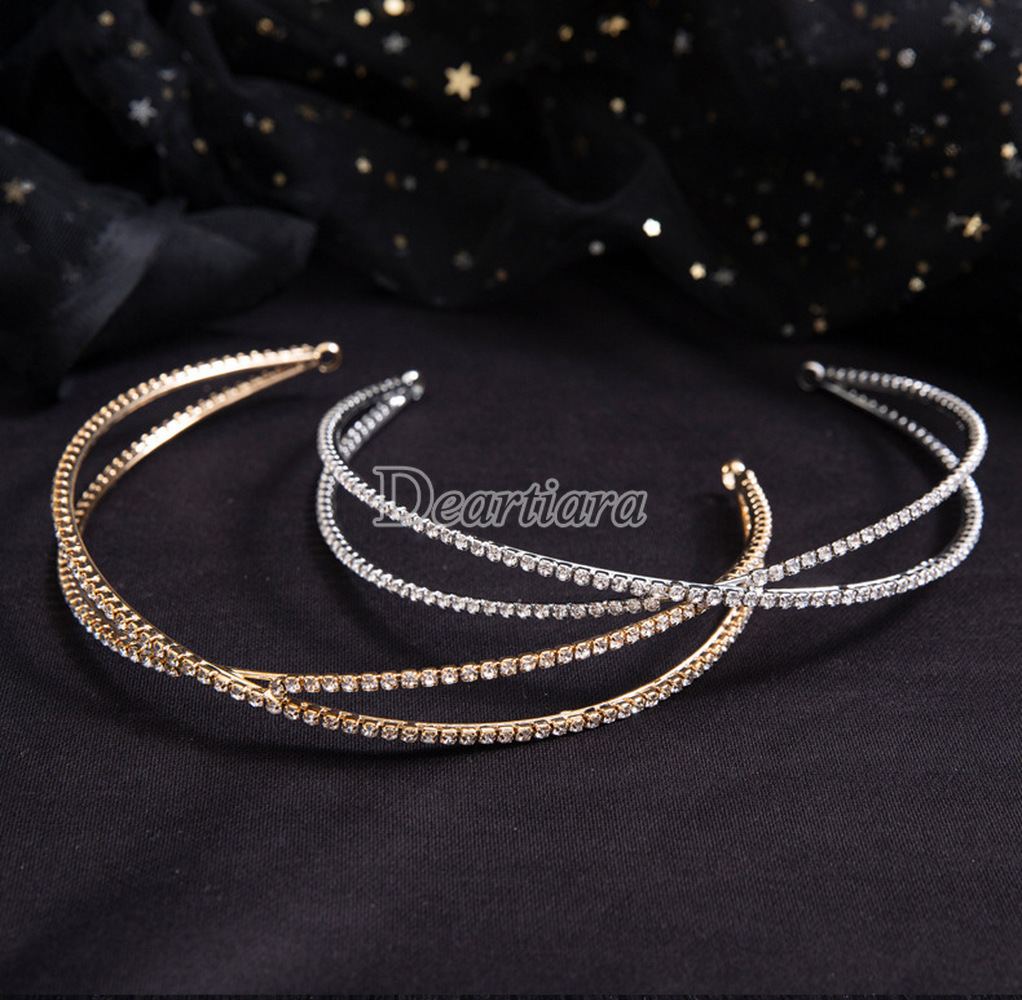 Băng Đô Đính Đá Phong Cách Hàn Quốc Dành Cho Nữ