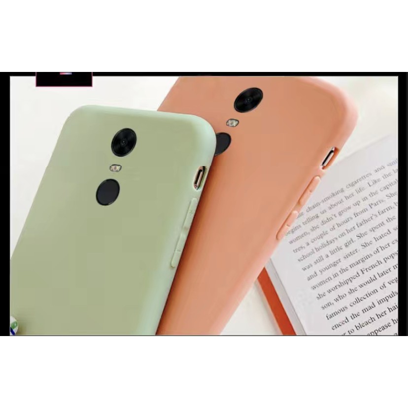 Xiaomi Redmi Note 4 Redmi 5 Plus 5A Candy Color Matte Slim Thin Soft TPU Silicon Android Phone Case Cover