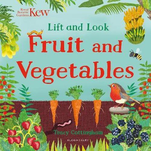 Sách - Anh: Kew, Lift and Look Fruit and Vegetables