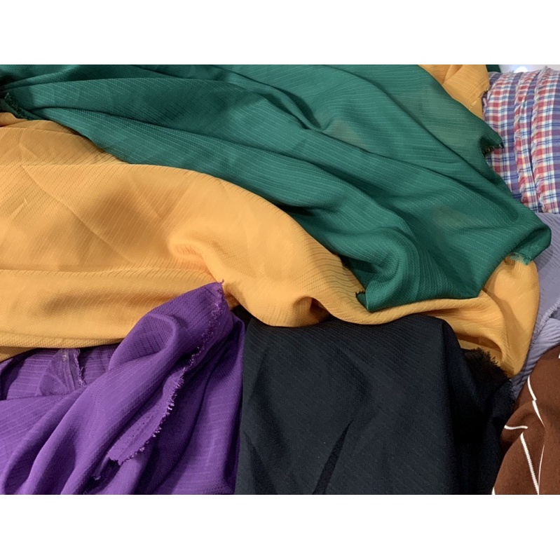 VẢI LỤA TƠ GÂN