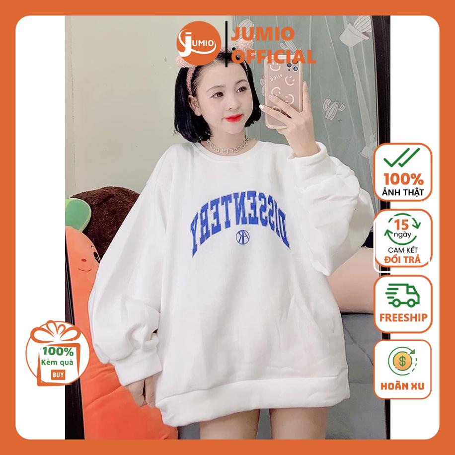  Áo Sweater Dáng Rộng In Chữ Phong Cách Hàn Quốc Năng Động Cho Nữ JUMIO | BigBuy360 - bigbuy360.vn