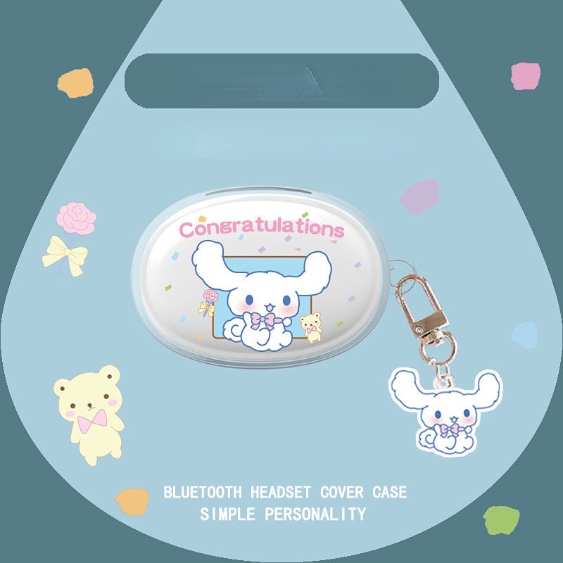 Sẵn Sàng! Vỏ Bảo Vệ Hộp Sạc Tai Nghe Baseus Bowie E2 Mềm Họa Tiết Cậu Bé Bút Chì Dễ Thương