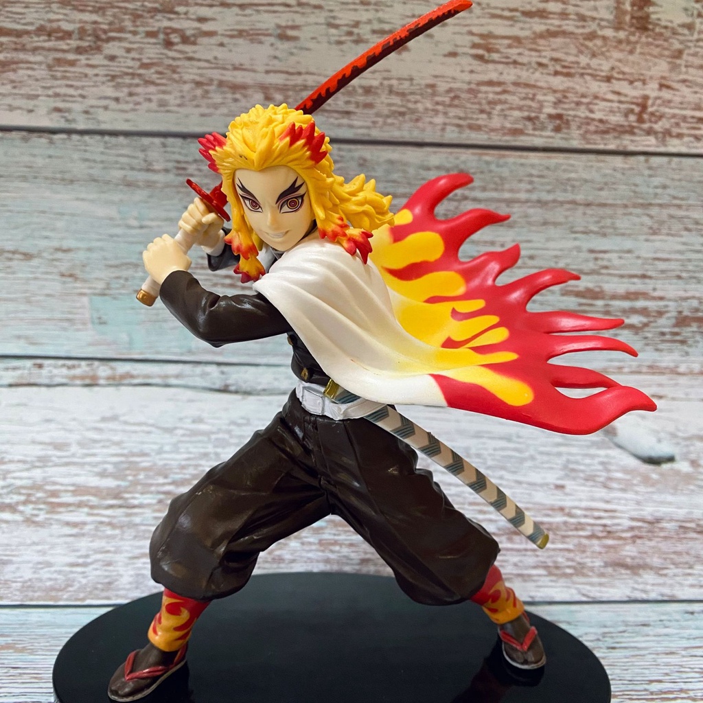 Mô hình Rengoku CLOUD STORE cao 20cm nặng 250gram,thanh gươm diệt quỷ, mô hình kimetsu no yaiba, figure Viêm Trụ anime