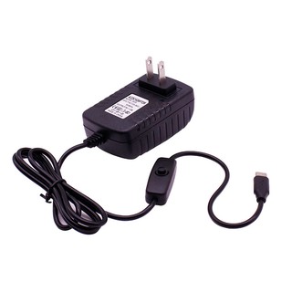 Nguồn Raspberry Có Công Tắc Cho Raspberry Pi4 5V 3A Type C