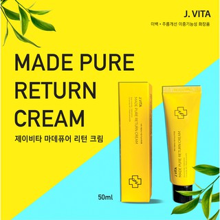 [Hàng mới về] Kem dưỡng da J.VITA tinh chất rau má giảm mụn dưỡng da xuất xứ Hàn Quốc chất lượng cao