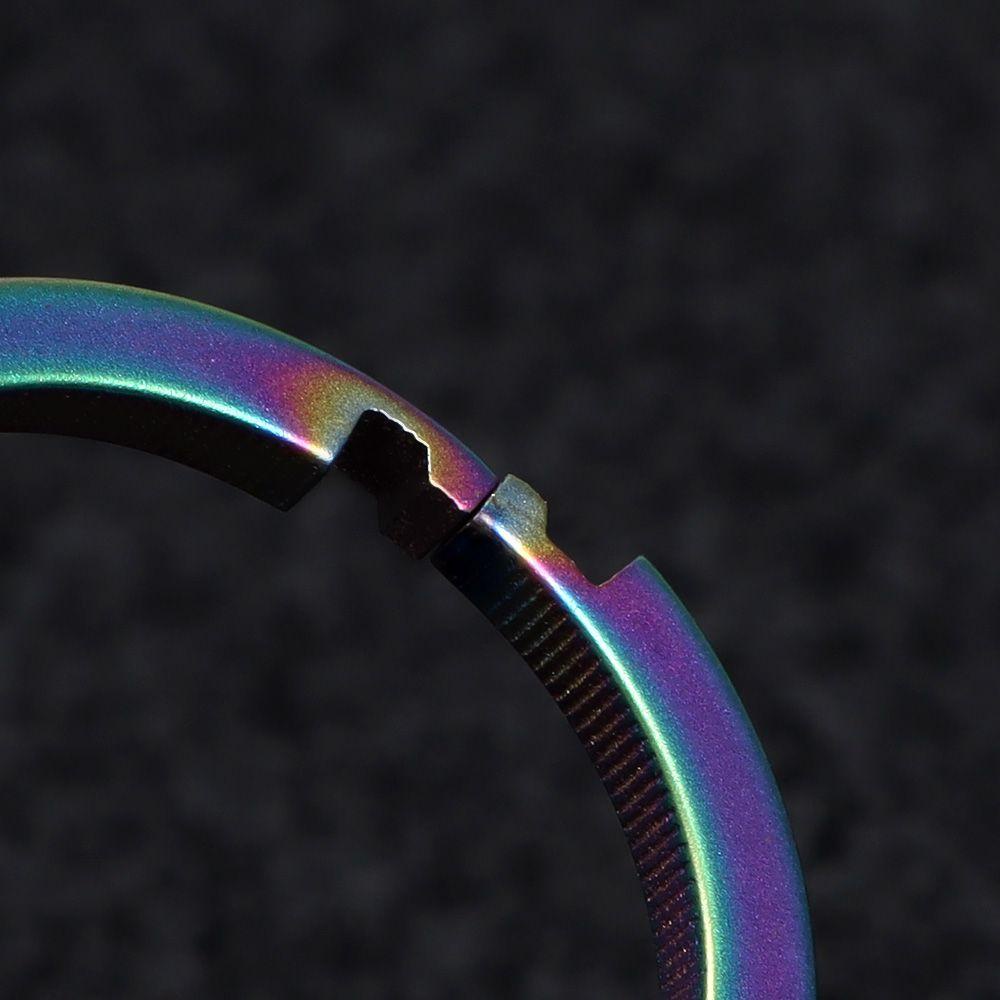 MUVAKO Móc Khóa Tròn Kẹp EDC Dùng Đi Cắm Trại / Du Lịch Ngoài Trời