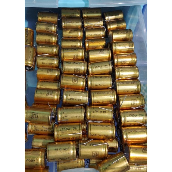 Lô 10 tụ điện ROE 4700uf/25V Germany