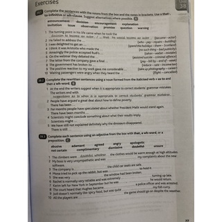 Advanced Grammar in use