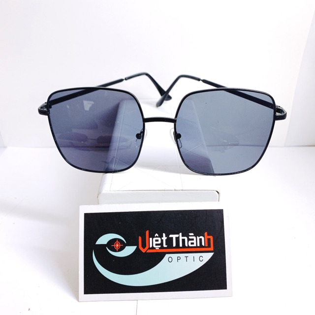 [ PHOM LỚN ] Kính Mát Phom Vuông Kim Loại Mắt Kính Đi Biển Chụp Hình Thời Trang | BigBuy360 - bigbuy360.vn