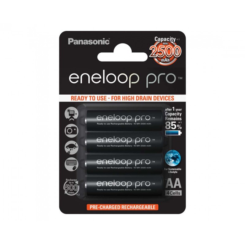 PIN SẠC AA ENELOOP PANASONIC 2500MAH