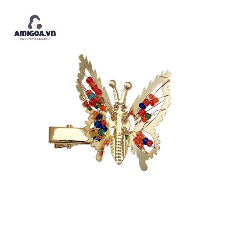 ✨✨Kẹp Tóc Hình Bướm Có Tua Rua Mới