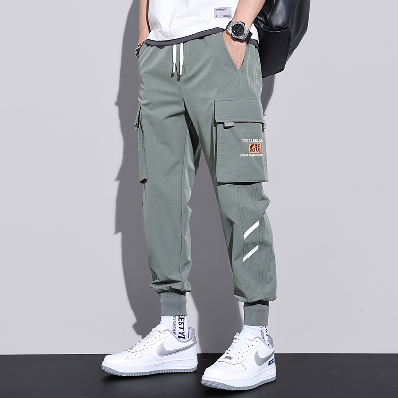Quần jogger Túi Hộp Dáng Rộng Thời Trang Cho Nam 2022 zone-M-5XL