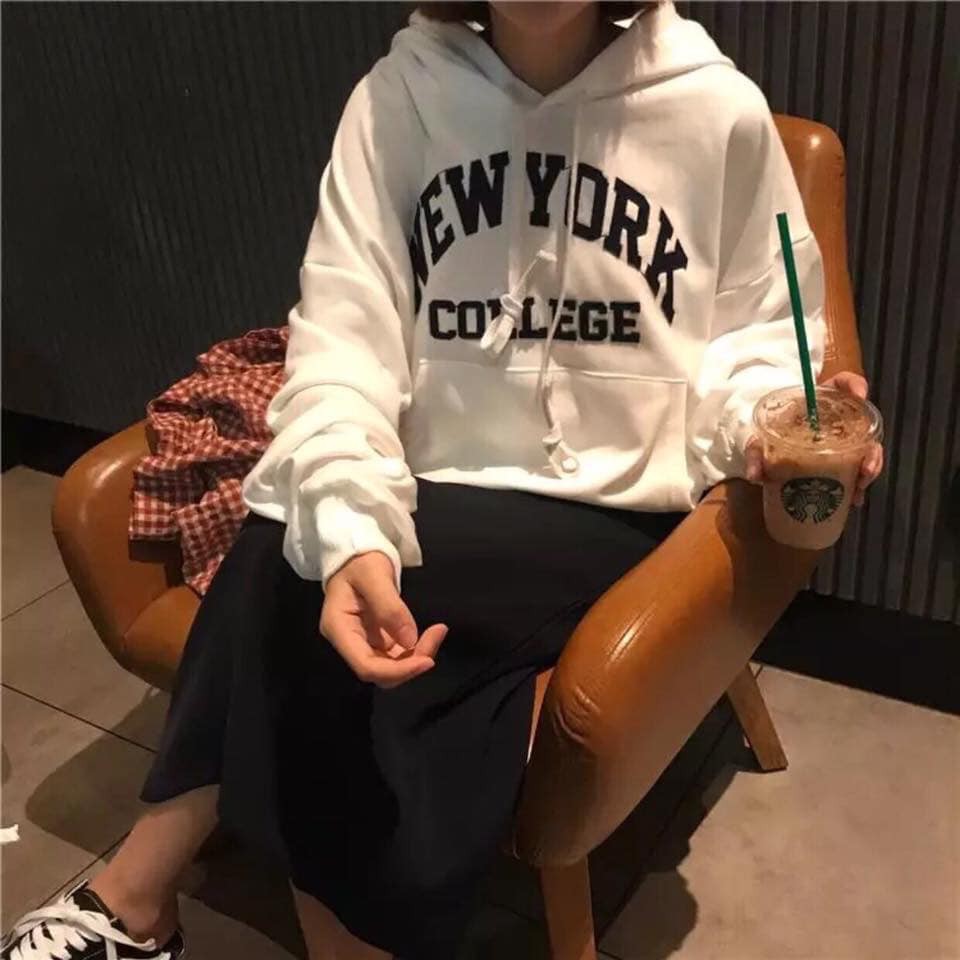 [XẢ KHO] Áo Hoodie In Chữ New York - Ảnh Thật - Titto Closet