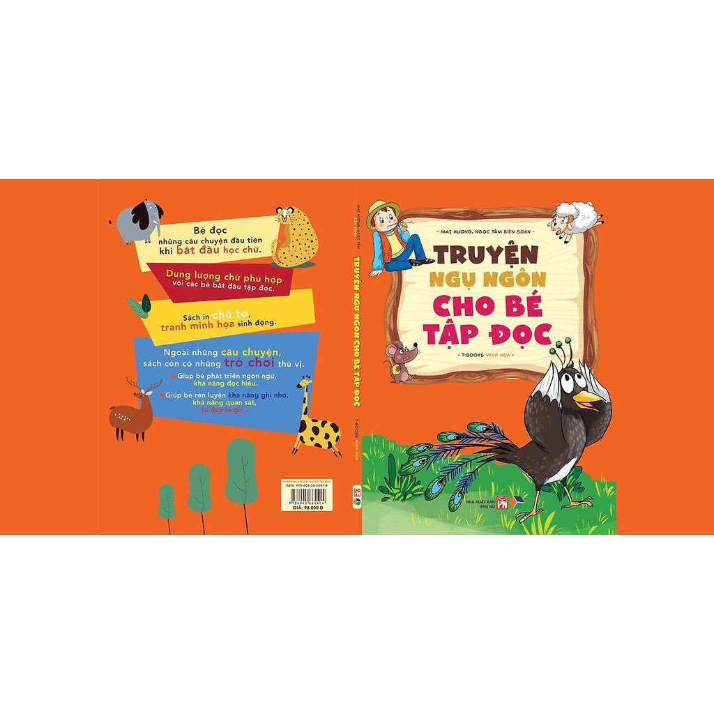[Mã LIFEHOT55 giảm 10% đơn 99K] Sách - Truyện Ngụ Ngôn Cho Bé Tập Đọc | BigBuy360 - bigbuy360.vn