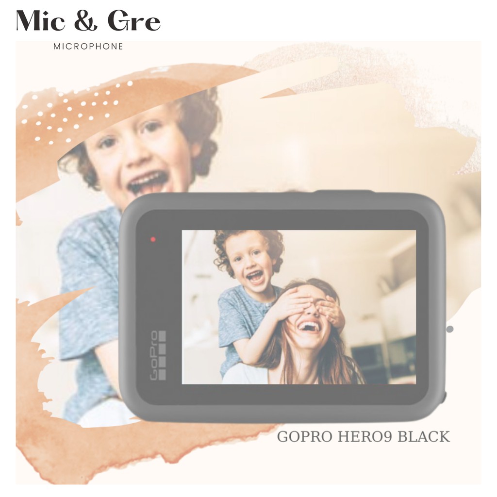 GOPRO Hero Black 9 - Camera hành động chống nước, camera trước | 5K and 20MP Streaming Action Camera