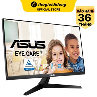 Màn hình asus lcd vy249he/23.8"f/1ms/75hz/250cd2/cáp hdmi/đen