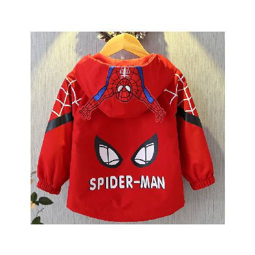 💖 ÁO TRẺ EM 💖 Áo khoác gió chống bám bẩn cho bé trai NGƯỜI NHỆN Spiderman mạnh mẽ 7-25kg