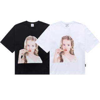 Áo thun ADLV cotton tay ngắn in họa tiết độc đáo thời trang unisex
