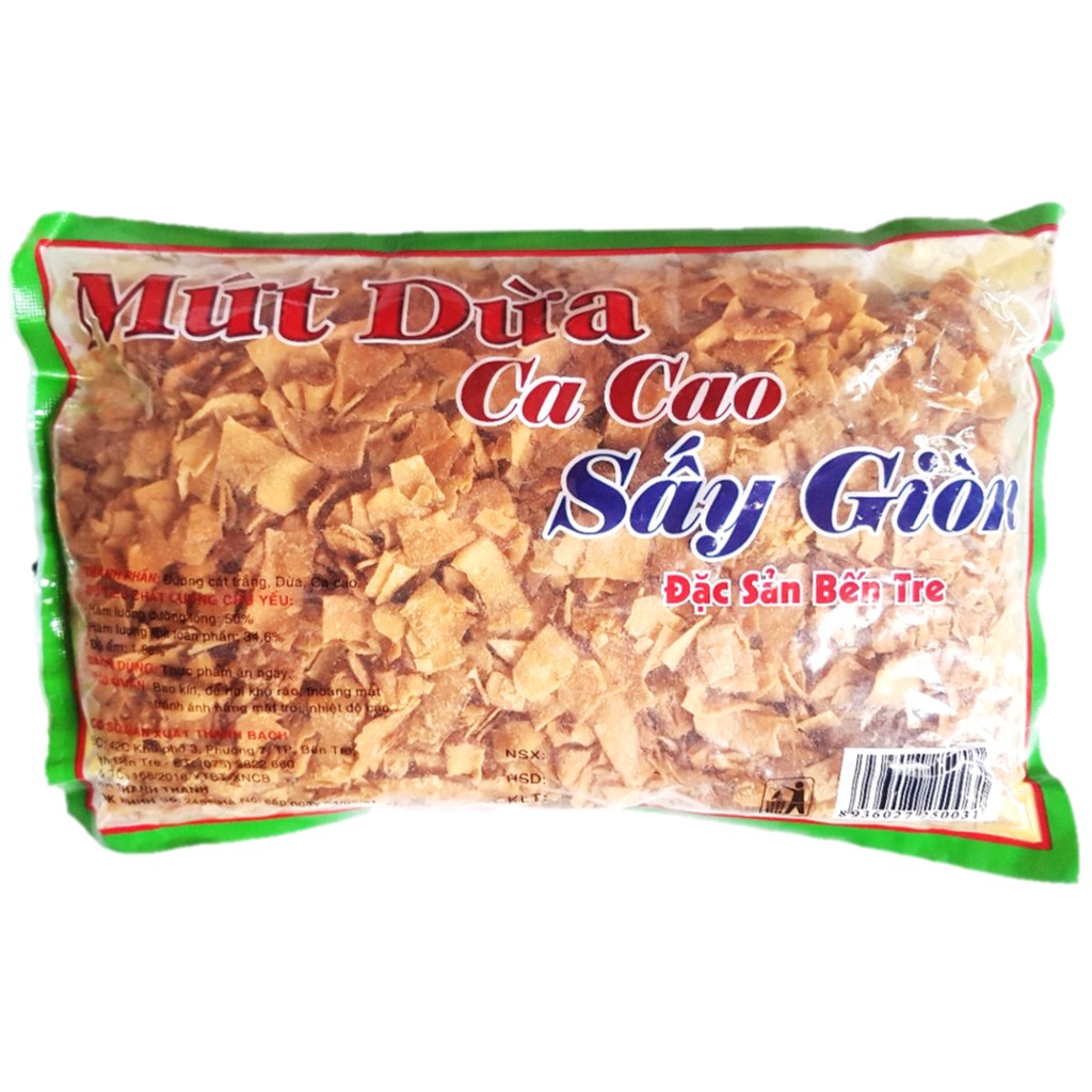 Mứt Dừa Sấy Giòn 500g